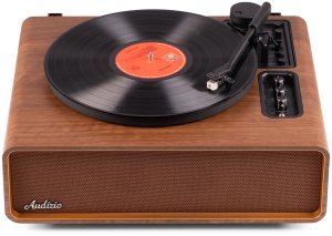 Gramofon Audizio Gramofon HIFI BT Laredo brązowy Audizio one size 6
