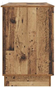 vidaXL Biurko Stare drewno 142,5 x 50 x 75 cm 5