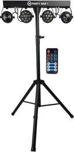 Lampa studyjna LIGHT4ME Multiefekt świetlny PARTY BAR 1 par kwiatek 6