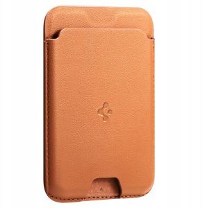 Spigen Magnetyczny portfel Spigen Valentinus    MagSafe pomarańczowy 5
