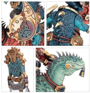Games Workshop Warhammer Age of Sigmar Seraphon: Aggradon Lancers 6