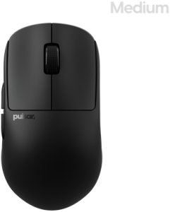 Mysz Pulsar Mysz Pulsar X2H Medium CRAZYLIGHT 8K Wireless Jet Black 2