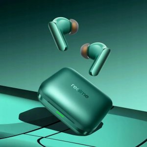 Słuchawki Realme Słuchawki bezprzewodowe douszne Buds Air 7 Pro ANC Zielony Green 6