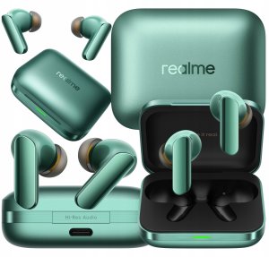 Słuchawki Realme Słuchawki bezprzewodowe douszne Buds Air 7 Pro ANC Zielony Green 7