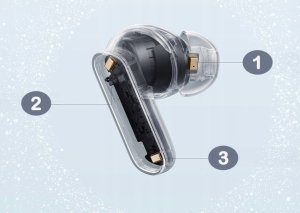 Słuchawki Realme Słuchawki bezprzewodowe douszne Buds Air 7 Pro ANC Zielony Green 8
