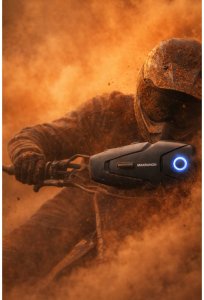 Farrot interkom motocyklowy buletooth 5.3 anc 100 km/h do 2 osób 500 m radio fm do kasku 2