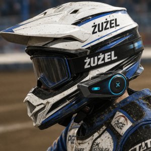 Farrot Interkom motocyklowy zestaw 2 szt Mesh 1.6km bluetooth 5.4 anc 120 km/h do 4 osób radio fm ipx7 3