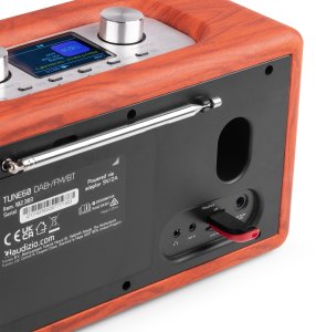 Radio Audizio Radio retro DAB FM BT Tune60 Audizio wiśniowe one size 11