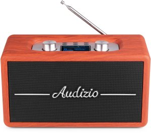 Radio Audizio Radio retro DAB FM BT Tune60 Audizio wiśniowe one size 15