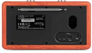 Radio Audizio Radio retro DAB FM BT Tune60 Audizio wiśniowe one size 4
