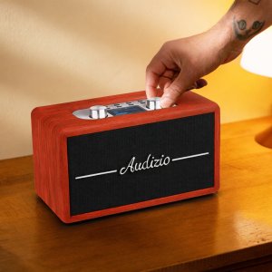 Radio Audizio Radio retro DAB FM BT Tune60 Audizio wiśniowe one size 7