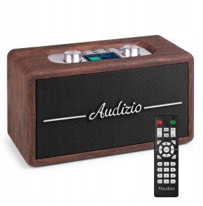Radio Audizio Radio retro DAB FM BT Tune60 Audizio ciemnobrązowe one size 2