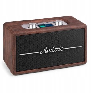 Radio Audizio Radio retro DAB FM BT Tune60 Audizio ciemnobrązowe one size 3