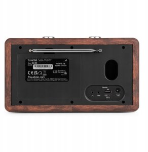 Radio Audizio Radio retro DAB FM BT Tune60 Audizio ciemnobrązowe one size 4
