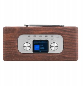 Radio Audizio Radio retro DAB FM BT Tune60 Audizio ciemnobrązowe one size 5