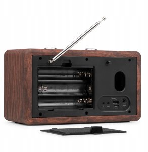 Radio Audizio Radio retro DAB FM BT Tune60 Audizio ciemnobrązowe one size 9