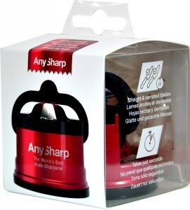 AnySharp Ostrzałka AnySharp PRO Red + płytki ostrzące 4