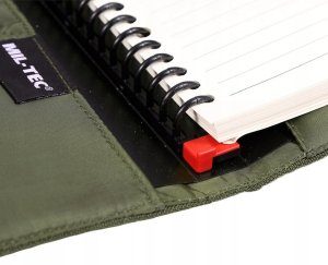 Geepap Oy Notes taktyczny Mil-Tec oliwkowy - poliester, organizer, 185x245mm 3