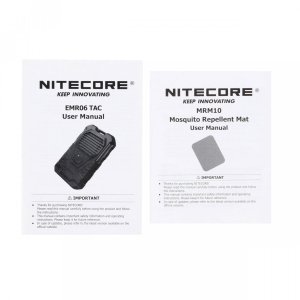 Nitecore Odstraszacz komarów Nitecore EMR06TAC czarny 7