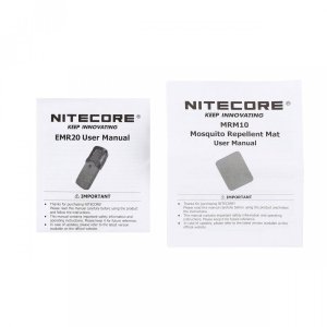 Nitecore Odstraszacz komarów Nitecore EMR20 2w1 czarny 8
