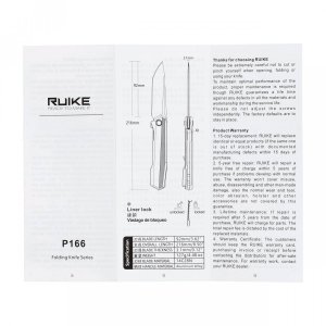 Ruike Nóż składany Ruike P166-AK 6