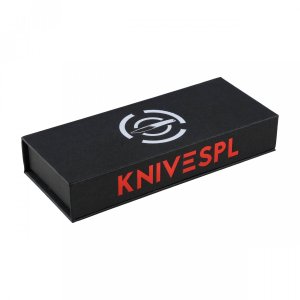 Bestech Knives Nóż składany KNIVESPL The First Sandvik 14C28N, niebieskie G10, Stonewashed/Satin 8