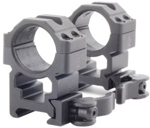 Leapers Montaż szybki dwuczęściowy wysoki Leapers UTG 1''/weaver Quick Detach 4 śruby 2