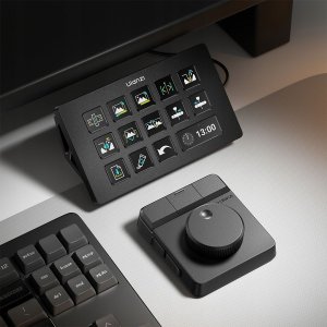 Ulanzi Konsola Kontroler Z Pokrętłem Do Wideo Haptyka Bluetooth 5.0 Ulanzi / D100h 10