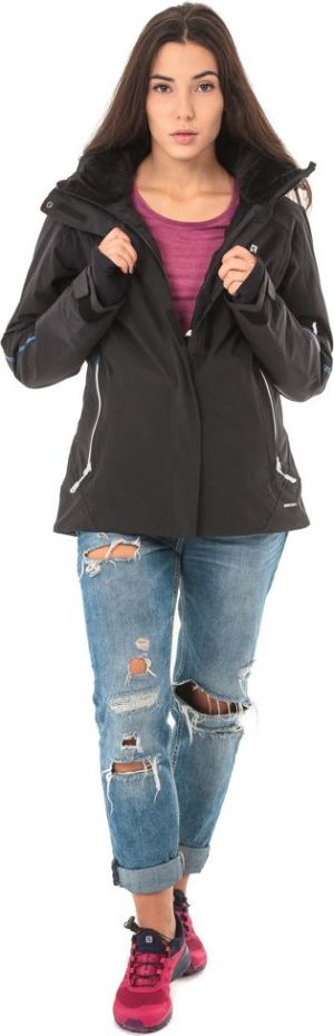 Salomon Kurtka narciarska damska Brilliant Motion Fit czarna r. S (396879) 3