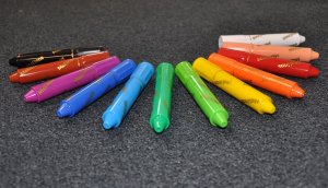 Malinos Kredki woskowe Czar woskowy 12 kolorów 3+ 7