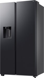 Lodówka Samsung Samsung RS70F65KEF, Freestanding, American door, Black, 2 door(s), Premium Black Steel, Inside 3