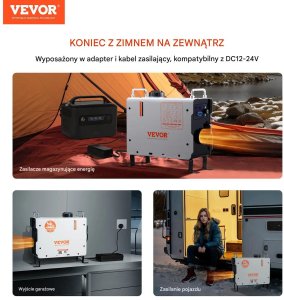 Skan Ogrzewanie postojowe diesel 2kW 12/24V Bluetooth do auta kampera 3