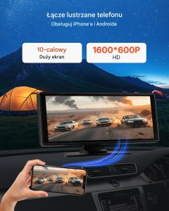 Radio samochodowe Canva Ekran CarPlay/Android Auto 10 dotykowy BT GPS z voice control do auta 6