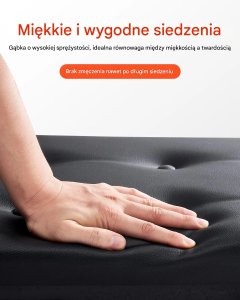 Kaline Ławka do pianina regulowana 49-58cm z pojemnikiem tapicerowane siedzisko 6