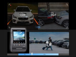 Wideorejestrator Viofo Wideorejestrator VIOFO A329T 3CH GPS 7