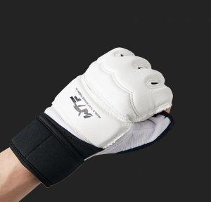 Lean Rękawiczki do taekwondo białe r. M 2