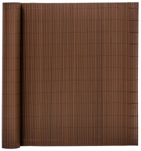Springos Osłona PVC maskująca na balkon, taras, ogrodzenie 500x140 cm brązowa UNIWERSALNY 15