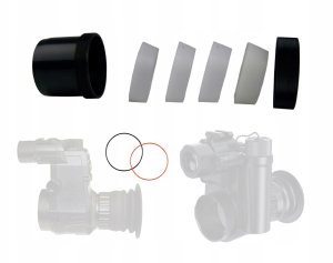Bestguarder Adapter PARD pierścień Quick 45 mm do NV-007SP 13