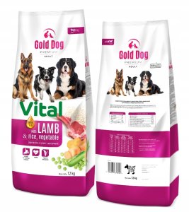 Nutra Gold Gold Dog Vital Premium Lamb & Rice 12kg 2