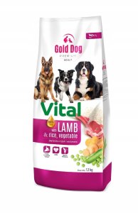 Nutra Gold Gold Dog Vital Premium Lamb & Rice 12kg 3