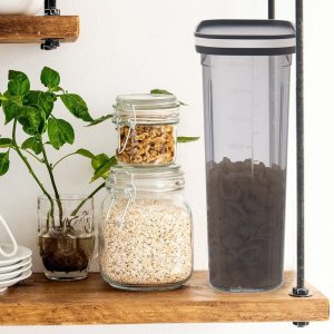 Deco4Home Pojemnik na produkty sypkie GREY 4 l 2