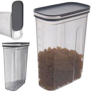 Deco4Home Pojemnik na produkty sypkie GREY 4 l 6