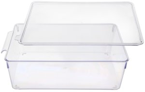 Aptel Organizer do lodówki z pokrywką 32,5x20x10,5 cm 3