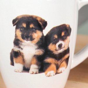 Siaki Collection Kubki ceramiczne psy 220 ml 3 szt. 5