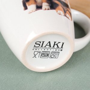 Siaki Collection Kubki ceramiczne psy 220 ml 3 szt. 6