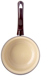 Emalia Pleszew Rondel emaliowany BROWN 12 cm, 350 ml 4