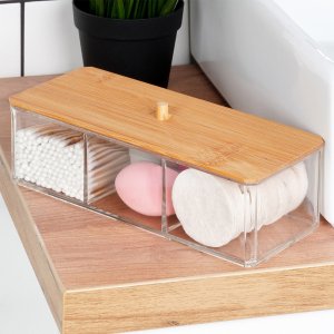 Koszyk prysznicowy Eleganza Organizer na kosmetyki do makijażu WHITNEY 23,5x10x8,5 cm 2