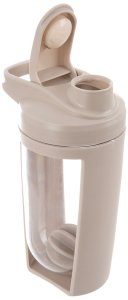 Triton Shaker treningowy z kulką tritan beżowy szczelny 700 ml 4