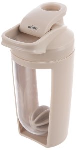 Triton Shaker treningowy z kulką tritan beżowy szczelny 700 ml 6
