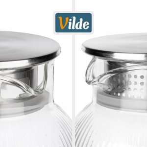 Vilde Dzbanek szklany z pokrywką 1,5 l 5
